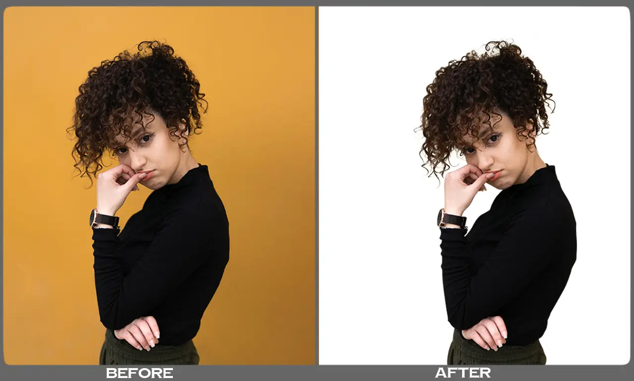 hair masking and background removal