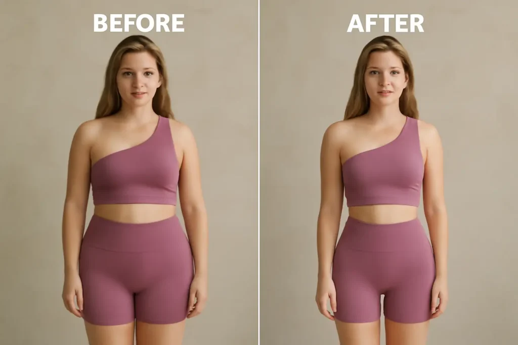 Body slimming retouching service
