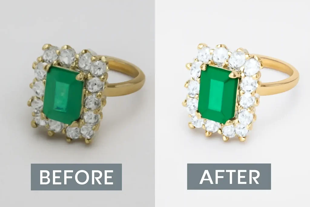 Jewelry Retouching Services
