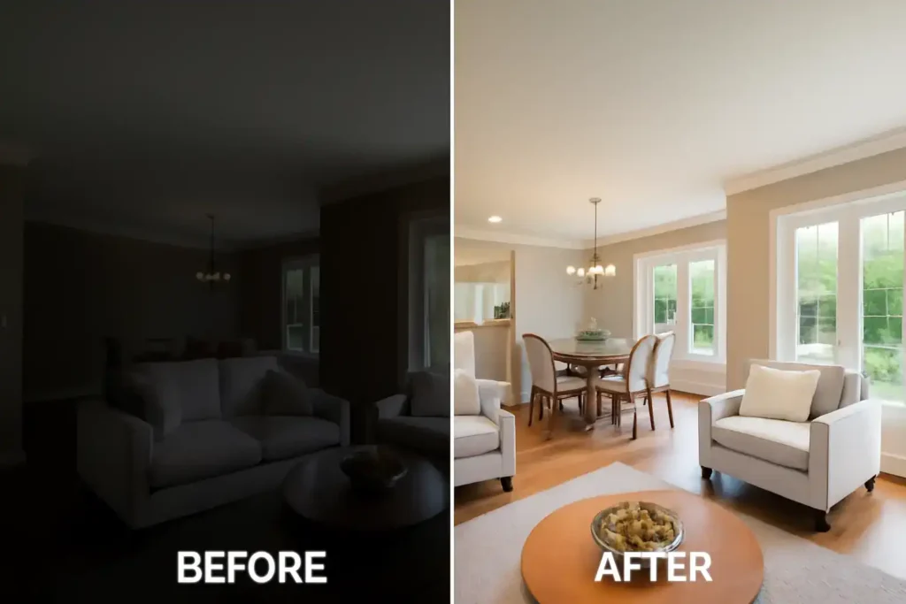 Living Room Transformation