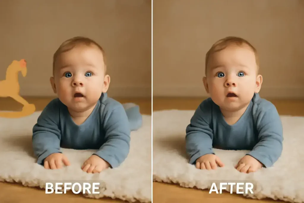 Professional Baby Photo editing