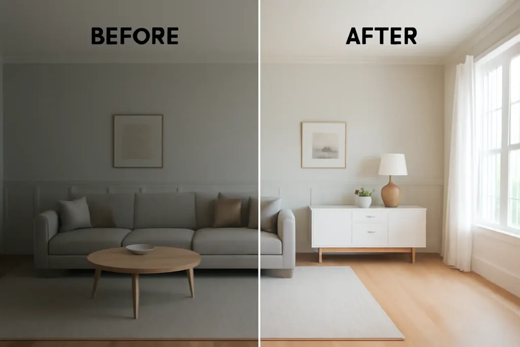 Professional Brightness & Contrast Adjustment